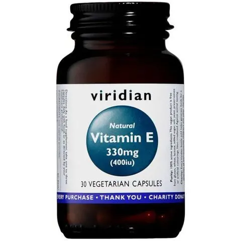 Viridian Vitamina E 330mg 30 Cápsulas – imagen 5
