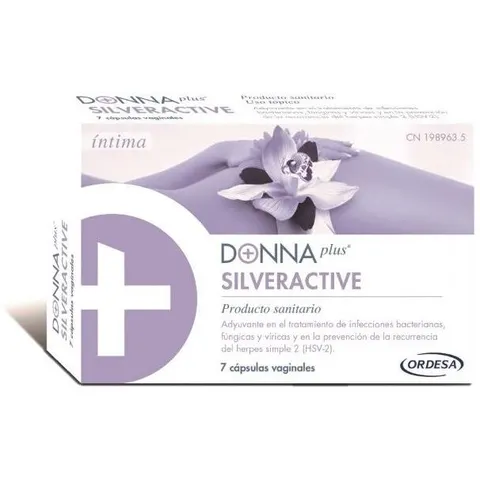 Donnaplus Silveractive 7 cápsulas vaginales – imagen 3