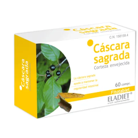 Eladiet Cáscara Sagrada 60 Comprimidos – imagen 4