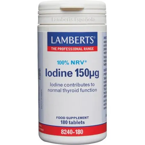 Lamberts YODO 150µg 180 Tabs – imagen 5