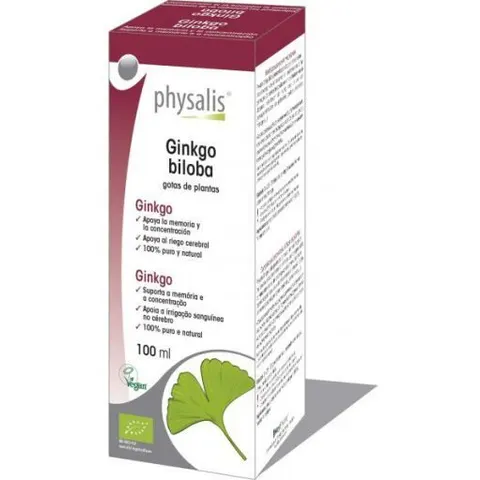 Physalis ext. ginkgo biloba 100ml. bio – imagen 4