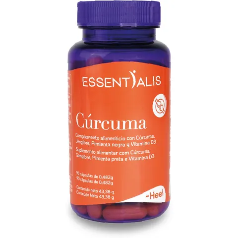 Essentialis Cúrcuma 90 Cápsulas – imagen 4