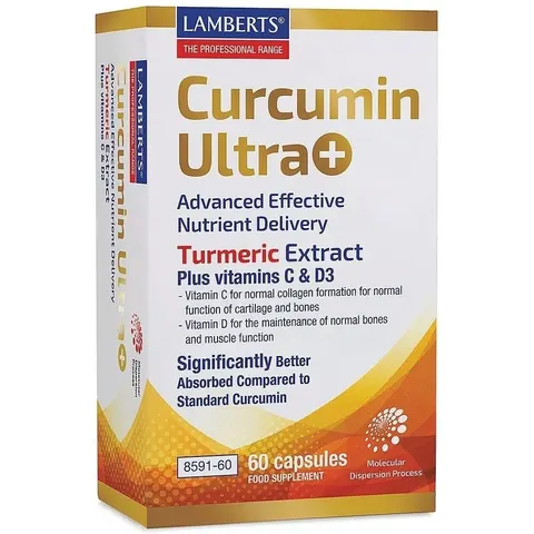 Lamberts Curcumin Ultra+ 60 caps – imagen 3