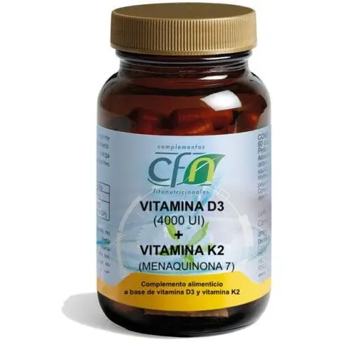CFN Vitamina D3+K2 60caps – imagen 3