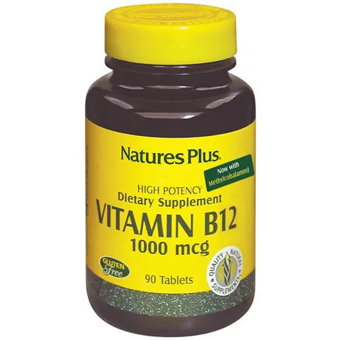 Natures plus vitamina b12 1000mcg. 90comp. – imagen 3
