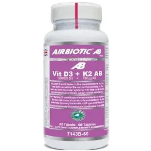 Airbiotic vit d3 + k2 60comp. – imagen 3
