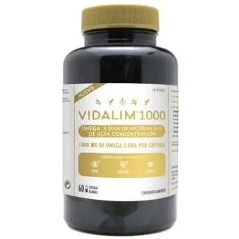 Vidalim 1000mg DHA 60 Cápsulas – imagen 3