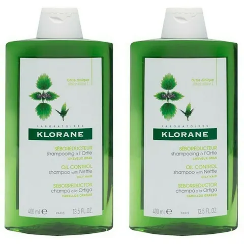 Klorane Pack Duplo Champú Extracto De Ortiga 400ml – imagen 4