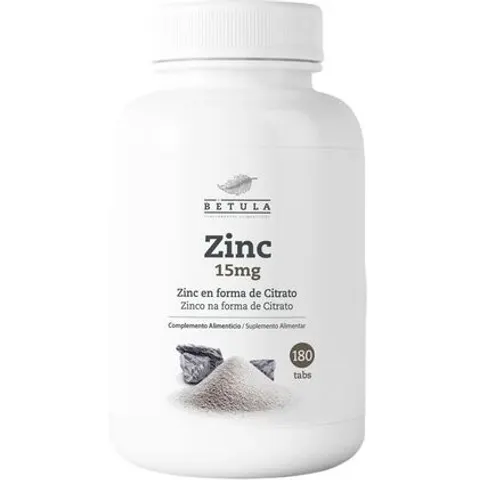 Betula zinc 15mg. 180comp. – imagen 3