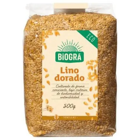 Biogra Lino dorado 500g – imagen 2