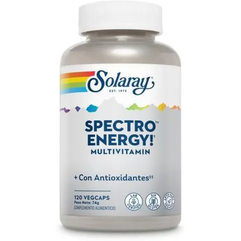 Solaray Multivitamina Spectro Energy 120 Cápsulas – imagen 2