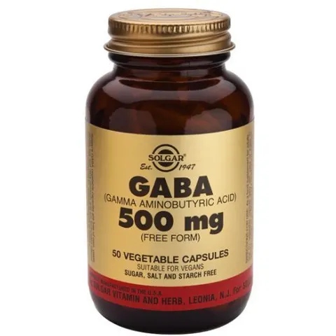 Solgar Gaba 500mg 50 Capsulas Vegetales – imagen 4
