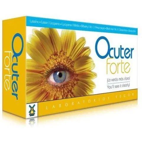 Laboratorios Tegor Ocuter forte 45 comprimidos – imagen 2