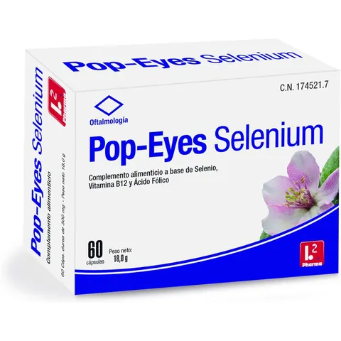 L2Pharma Pop Eyes Selenium 60 Cápsulas – imagen 3