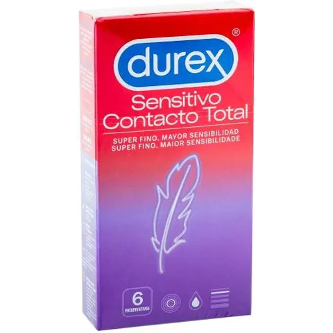 Durex profilactico contacto total 6ud. – imagen 3