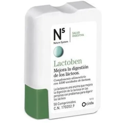 N+S Nature System Lactoben 50 Comprimidos – imagen 4