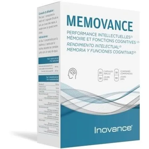 Inovance Memovance 60 Cápsulas – imagen 3