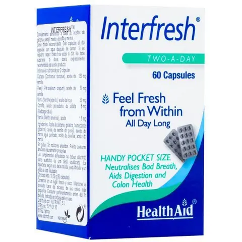 HealthAid Interfresh 60 caps – imagen 3