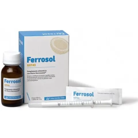 Laboratorios Viñas Ferrosol Gotas 30 ml – imagen 3