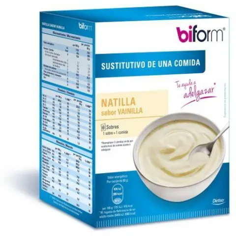 Biform Natillas Vainilla 6 Sobres – imagen 3