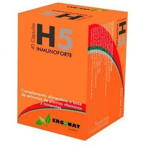 H5 Inmunoforte 40 Cápsulas – imagen 4