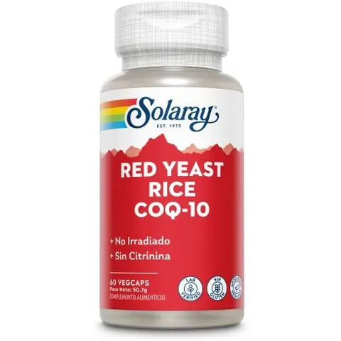 Solaray red yeast rice plus q10 60cap. – imagen 4
