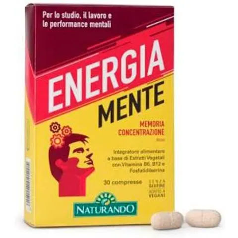 Naturando Energia Mente 30 comp – imagen 2