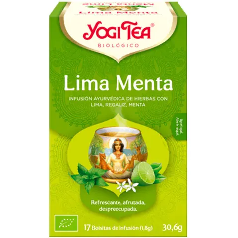 Yogi Tea Lima Menta 17 Bolsitas – imagen 2