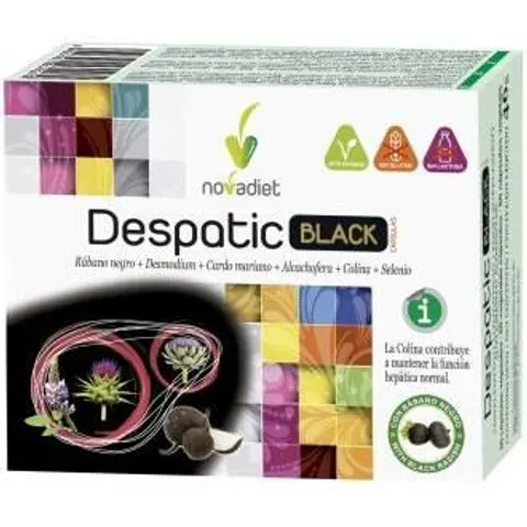 Novadiet despatick black 60cap. – imagen 5