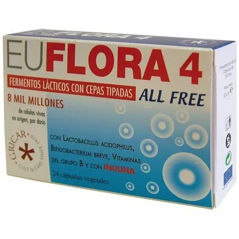 Herbofarm Euflora 4 All Free 24 Cápsulas – imagen 2
