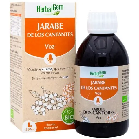 HerbalGem Cantantes Bio 250 ml – imagen 3