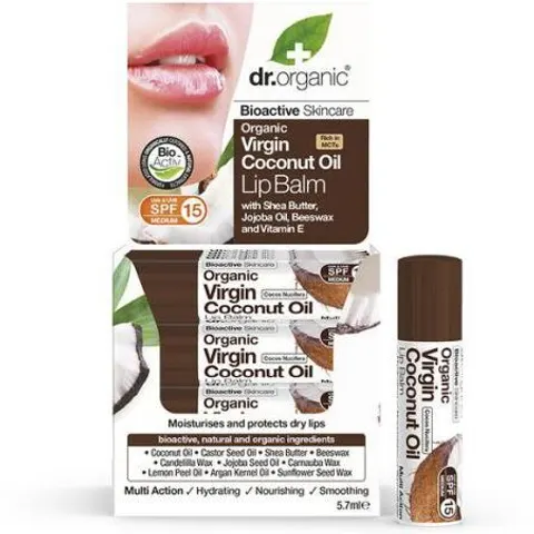 Dr. Organic Coco bálsamo labial 5,7 gr – imagen 5