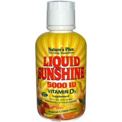 NaturesPlus Vitamina D3 Liquid Sunshine 473 ml – imagen 3