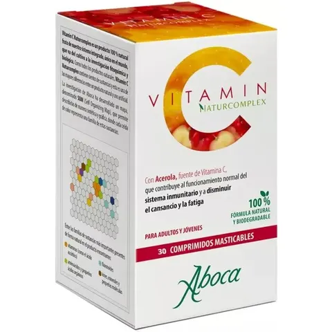 Aboca Vitamin C Naturcomplex 30 Comprimidos Masticables – imagen 3