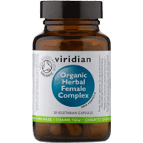 Viridian COMPLEX HERBARIO MUJER BIO 30 VCaps – imagen 5