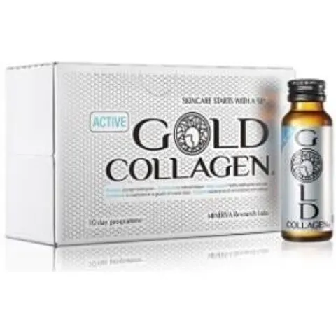 Gold Collagen Active 10 Ampollas – imagen 3
