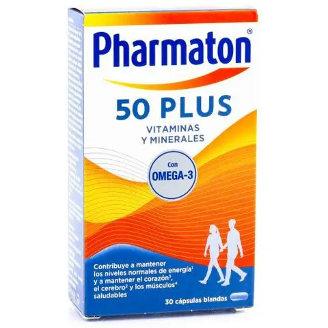 Pharmaton 50 plus 30 caps – imagen 4