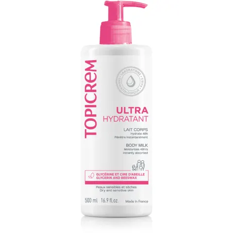 Topicrem ultra hidrat leche corporal 500 ml – imagen 2