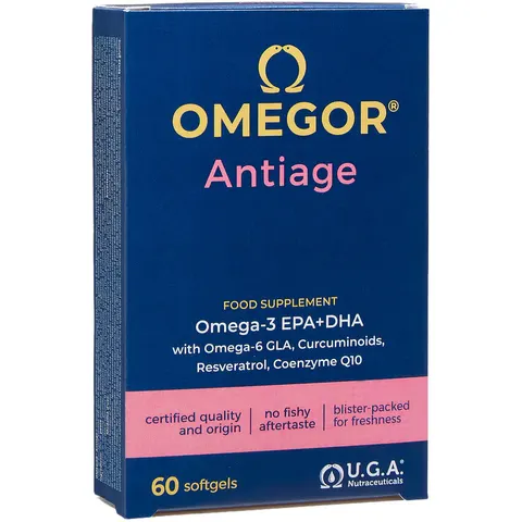 U.G.A. Nutraceuticals Omegor Antiage 60 Perlas – imagen 4
