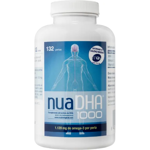 Nua DHA 1000 132 Perlas – imagen 3