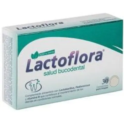 Lactoflora salud bucodental menta 30 comp – imagen 4