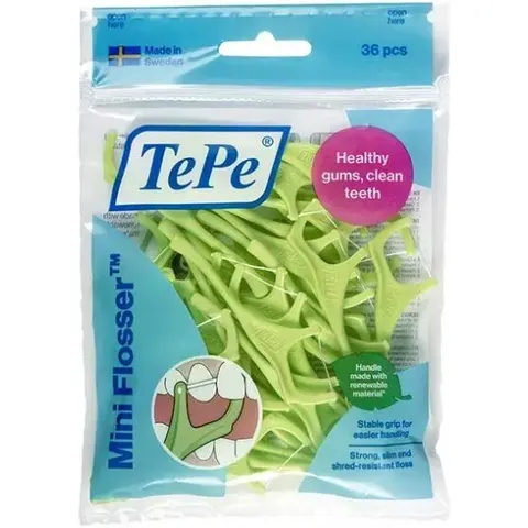 TePe Mini Flosser Verde 36 uds – imagen 4