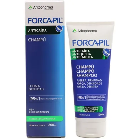 Forcapil Anticaída Champú 200ml Arkopharma – imagen 5