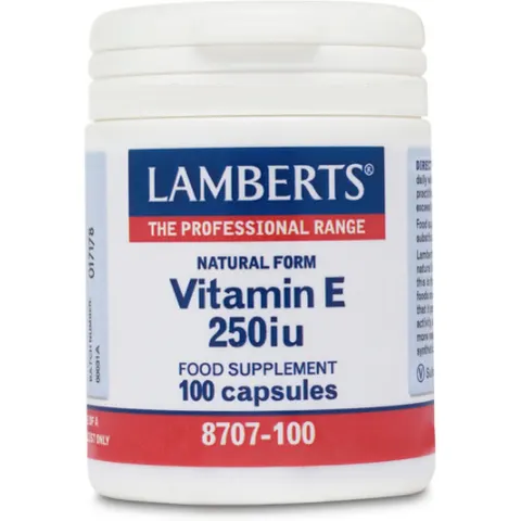 Lamberts Vitamina E 250ui 100cáps – imagen 4