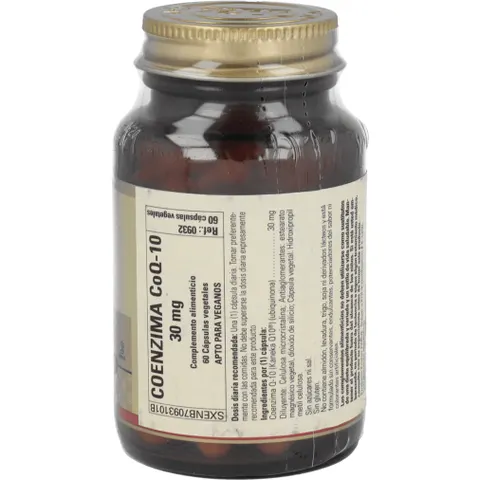 Solgar CoQ-10 30 mg 30 VCaps – imagen 4