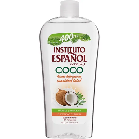 Instituto Español Aceite Corporal Coco 400ml – imagen 4