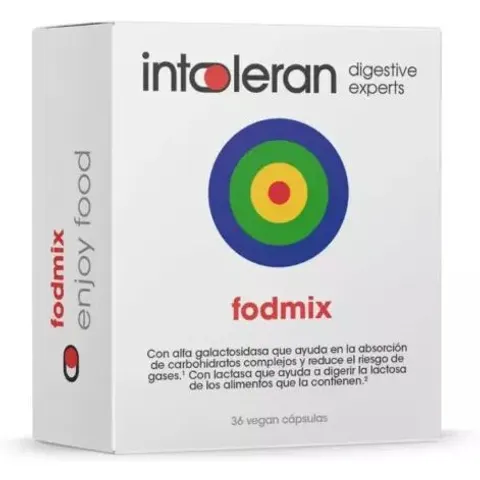 Intoleran Fodmix 36 Cápsulas – imagen 2
