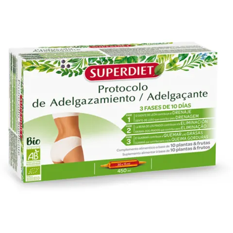 Superdiet Protocolo Adelgazamiento 30 Ampollas – imagen 4