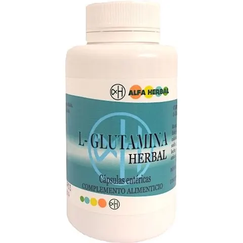 Alfa Herbal L-Glutamina 120 Cápsulas – imagen 3