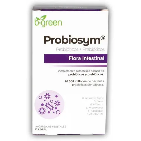 B-GREEN Probiótico Probiosym 10 caps – imagen 3